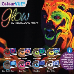 ColourVUE Crazy Lens UV Glow Yearly